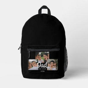 Sac À Dos Imprimé Papa Établit un script blanc 3 photo