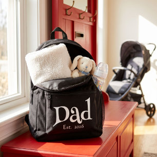 Sac À Dos Imprimé Papa Fun Gras Simple Papa Établit Nouveau Papa