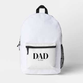 Sac À Dos Imprimé Papa Moderne Établi