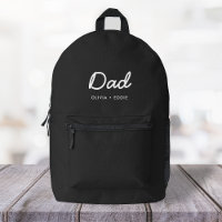 Papa moderne | Fête des pères de noms d'enfants No