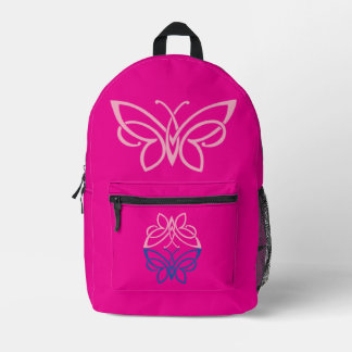 Sac À Dos Imprimé Papillon