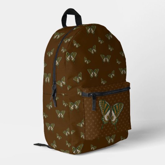 Sac À Dos Imprimé Papillon Aborigène (Coin arrière gauche)