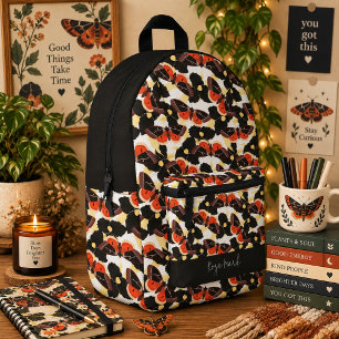 Sac À Dos Imprimé Papillon de nuit à motif floral