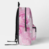 Sac À Dos Imprimé Papillon et roses personnalisés (Gauche)