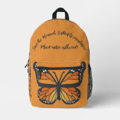 Sac À Dos Imprimé Papillon monarque (Recto)