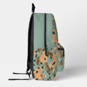 Sac À Dos Imprimé Papillon Moth Motif Floral (Gauche)