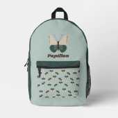 Sac À Dos Imprimé Papillon vert (Recto)