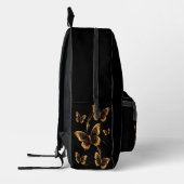 Sac À Dos Imprimé papillons dorés (Gauche)