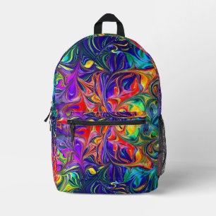 Sac À Dos Imprimé Paquet à coudre à huile AbstraitPrint