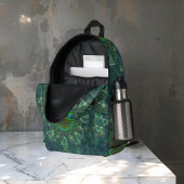 Sac À Dos Imprimé Parameterisation des carrés floraux feuillus
