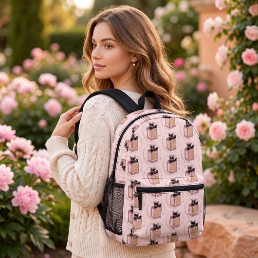 Sac à dos imprimé Parfum