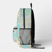 Sac À Dos Imprimé parties scintillant chunky faux brillant abstrait (Droite)