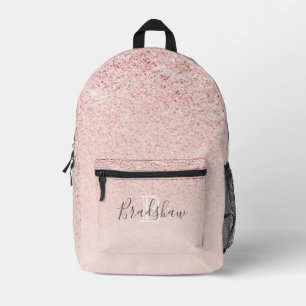 Sac À Dos Imprimé Parties scintillant Rose fille personnalisée éclab