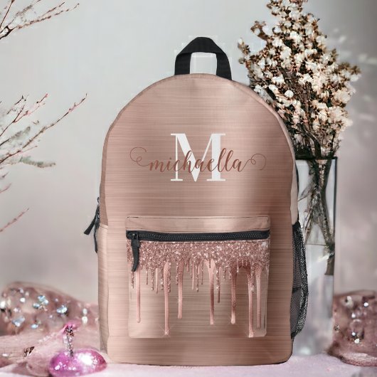 Sac À Dos Imprimé Parties scintillant Rose Gold Driving Pack personn