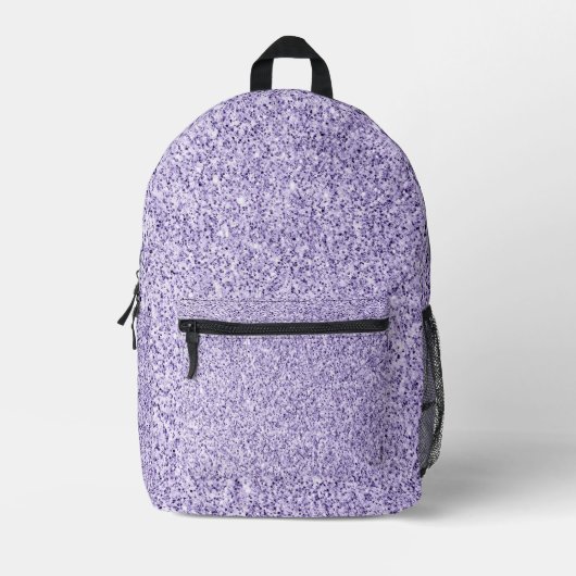Sac À Dos Imprimé Parties scintillant violette ultra violette (Recto)