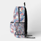 Sac À Dos Imprimé Pastel Camouflage (Droite)