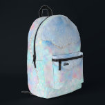 Sac À Dos Imprimé pastel colors faux glitter effect<br><div class="desc">sac à dos</div>