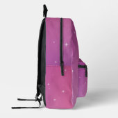 Sac À Dos Imprimé Pastel Parties scintillant Ombre Gradient Éperche (Gauche)