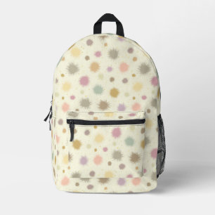 Sac À Dos Imprimé Pastel Party Pollen - motif sans soudure.