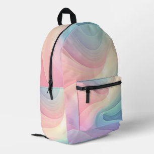 Sac À Dos Imprimé Pastel Rainbow