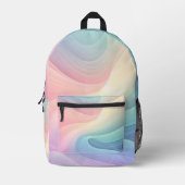 Sac À Dos Imprimé Pastel Rainbow (Recto)