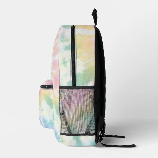 Sac À Dos Imprimé Pastel Tie Dye (Droite)