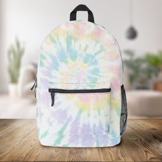 Sac À Dos Imprimé Pastel Tie Dye