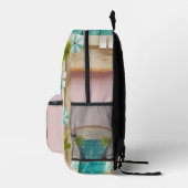 Sac À Dos Imprimé Pastel Vaporwave Pool Toast (Droite)