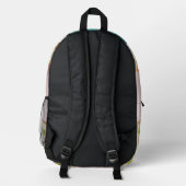Sac À Dos Imprimé Pastel Vaporwave Pool Toast (Verso)