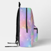 Sac À Dos Imprimé Pastels Coeurs et fée sur un nuage Personnalisé (Gauche)
