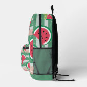 Sac À Dos Imprimé Pastèque personnalisable (Droite)