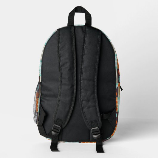 Sac À Dos Imprimé Pattern (Verso)