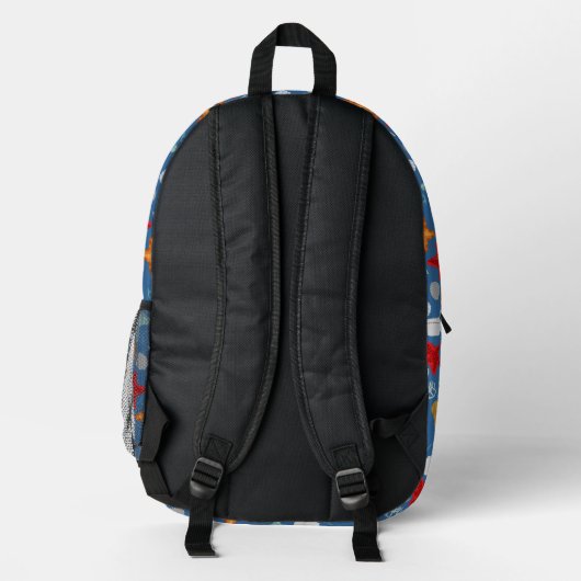 Sac À Dos Imprimé Pattern (Verso)