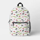 Sac À Dos Imprimé Patters de Tropical (Recto)
