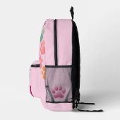 Sac À Dos Imprimé Pattes d'amour (Droite)