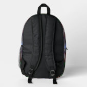 Sac À Dos Imprimé Pavot (Verso)