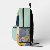 Sac À Dos Imprimé Pays des Moustaches (Droite)