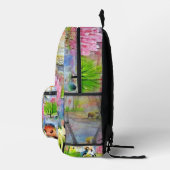 Sac À Dos Imprimé Paysage aquarelle (Droite)