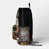 Sac À Dos Imprimé Peanutbutter and Jelly Sandwich Custom (Droite)