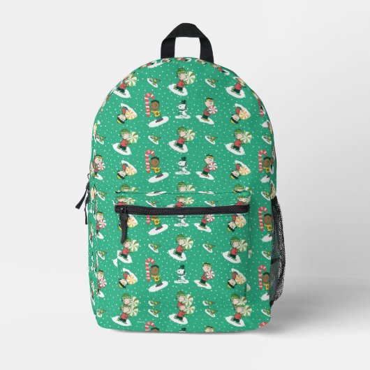 Sac À Dos Imprimé Peanuts Peppermint Dreams Snowflake Motif (Recto)