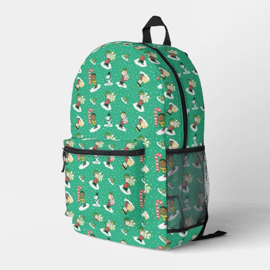 Sac À Dos Imprimé Peanuts Peppermint Dreams Snowflake Motif (Coin arrière droit)