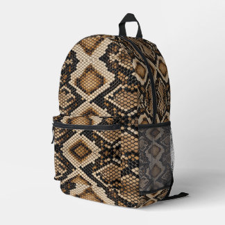 Sac À Dos Imprimé Peau de serpent