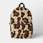 Sac À Dos Imprimé Peau de vache (Recto)