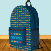 Sac À Dos Imprimé Pêche