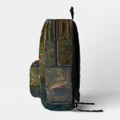 Sac À Dos Imprimé Pêche à la mouche rustique (Droite)