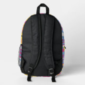 Sac À Dos Imprimé Peint. (Verso)