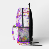 Sac À Dos Imprimé peinture à éclat (Droite)