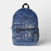 Sac À Dos Imprimé Peinture Abstraite (Recto)