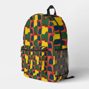 Sac À Dos Imprimé Peinture colorée Abstraite