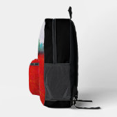 Sac à dos imprimé peinture de Kim Niles (Droite)